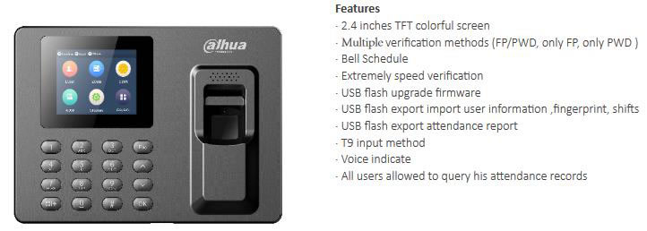 Controllo accessi Dahua ASA1222E Controllo accessi Dahua ASA1222E
